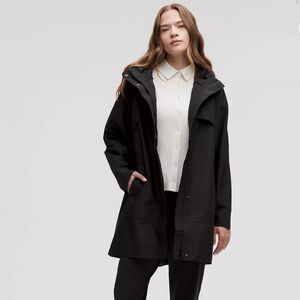 Lululemon full length rain coat